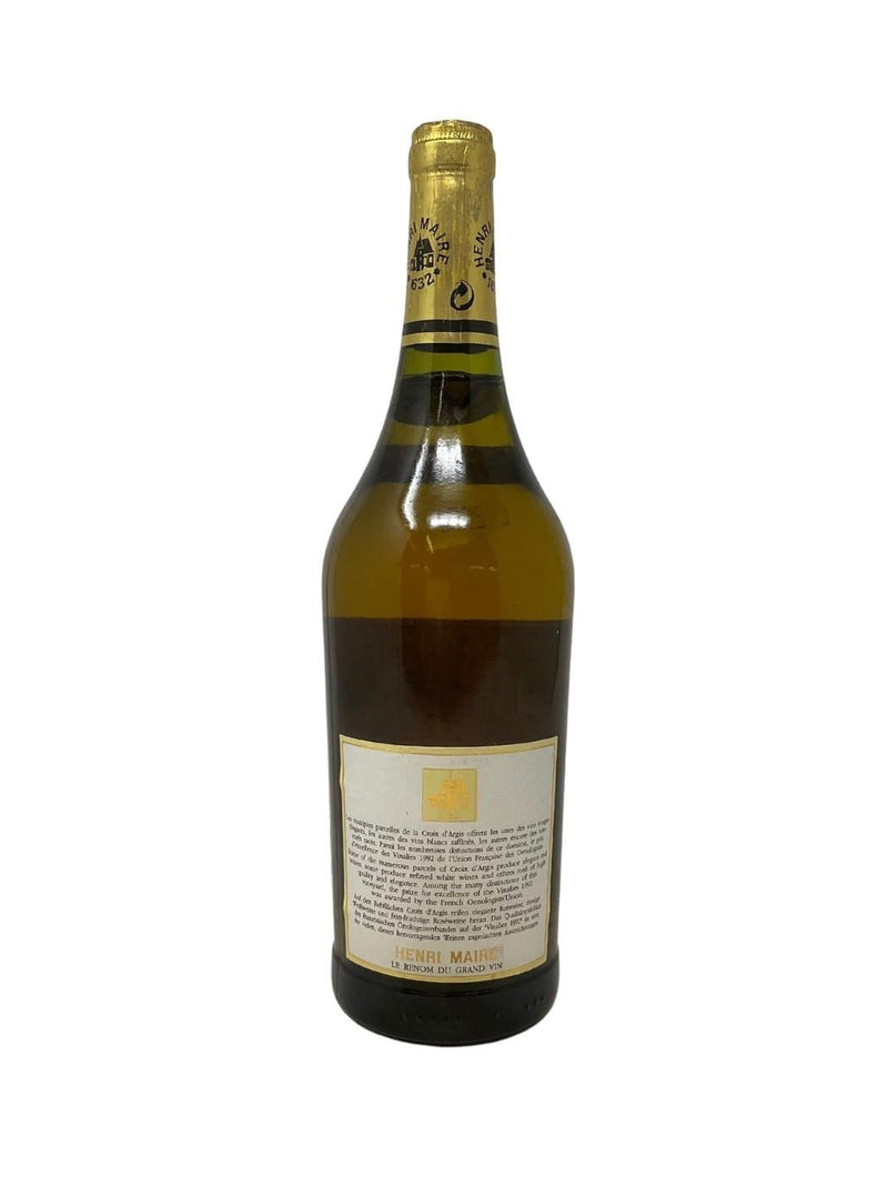 Arbois "Domaine de la Croix d'Argis" - 1993 - Henri Maire - Vins les plus rares