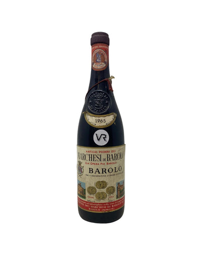 Barolo - 1965 - Marchesi di Barolo - Vins les plus rares