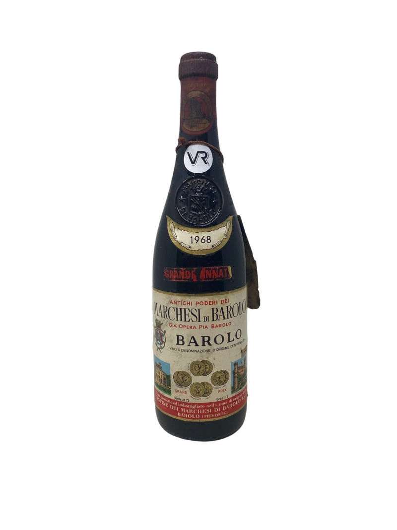 Barolo - 1968 - Marchesi di Barolo - Vins les plus rares