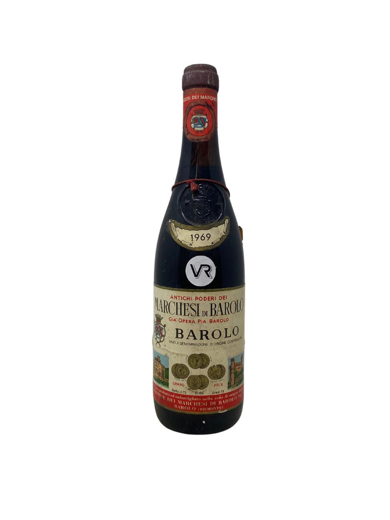 Barolo - 1969 - Marchesi di Barolo - Vins les plus rares