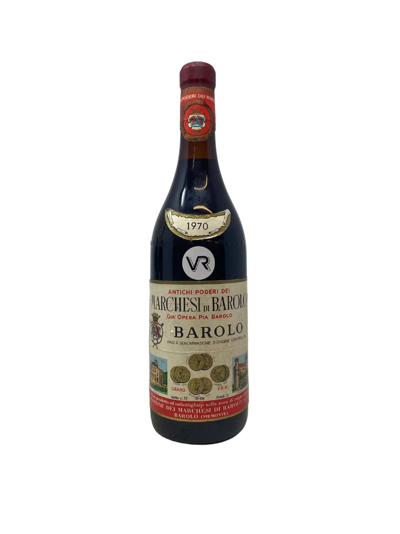 Barolo - 1970- Marchesi di Barolo - Vins les plus rares