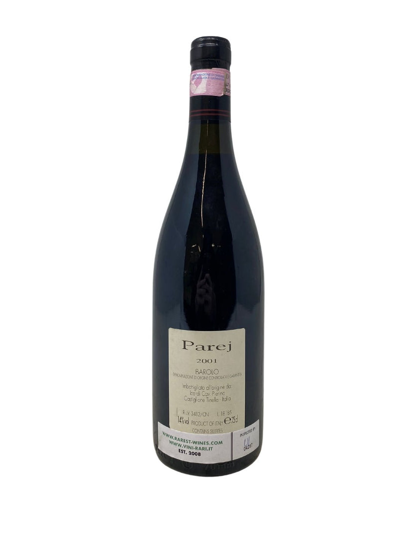 Barolo "Parej" - 2001 - Azienda Agricola Icardi - Vins les plus rares