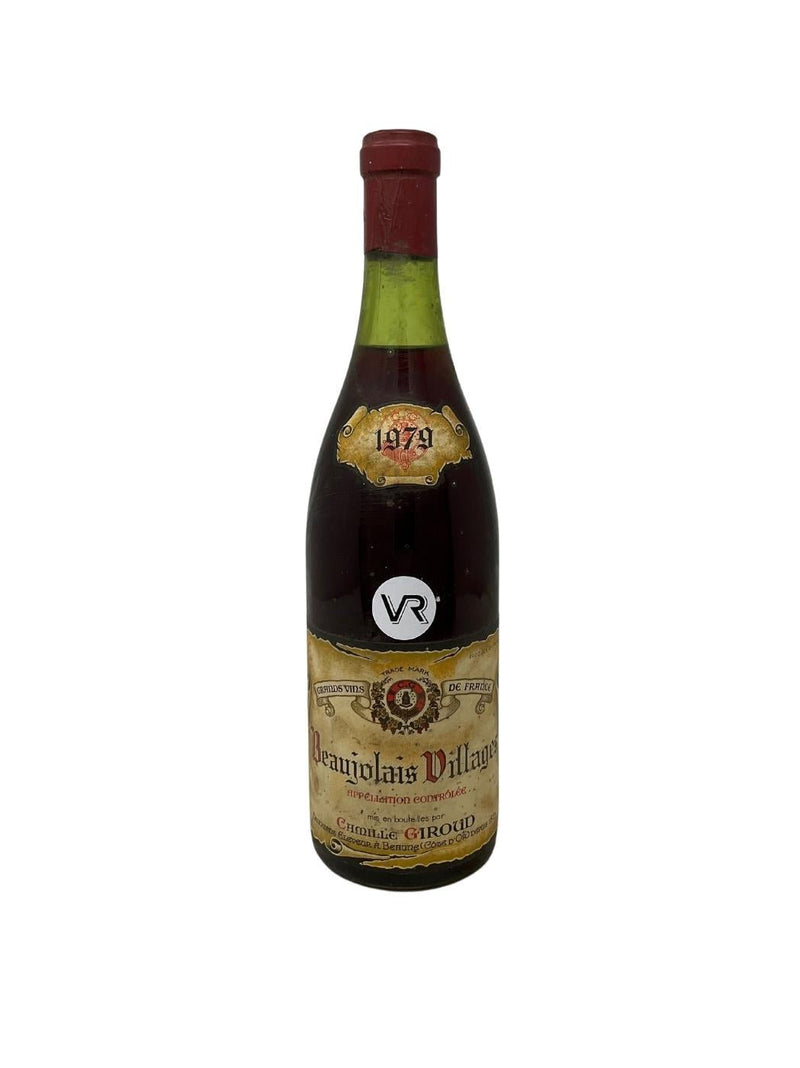 Beaujolais Villages - 1979 - Camille Giroud - Vins les plus rares