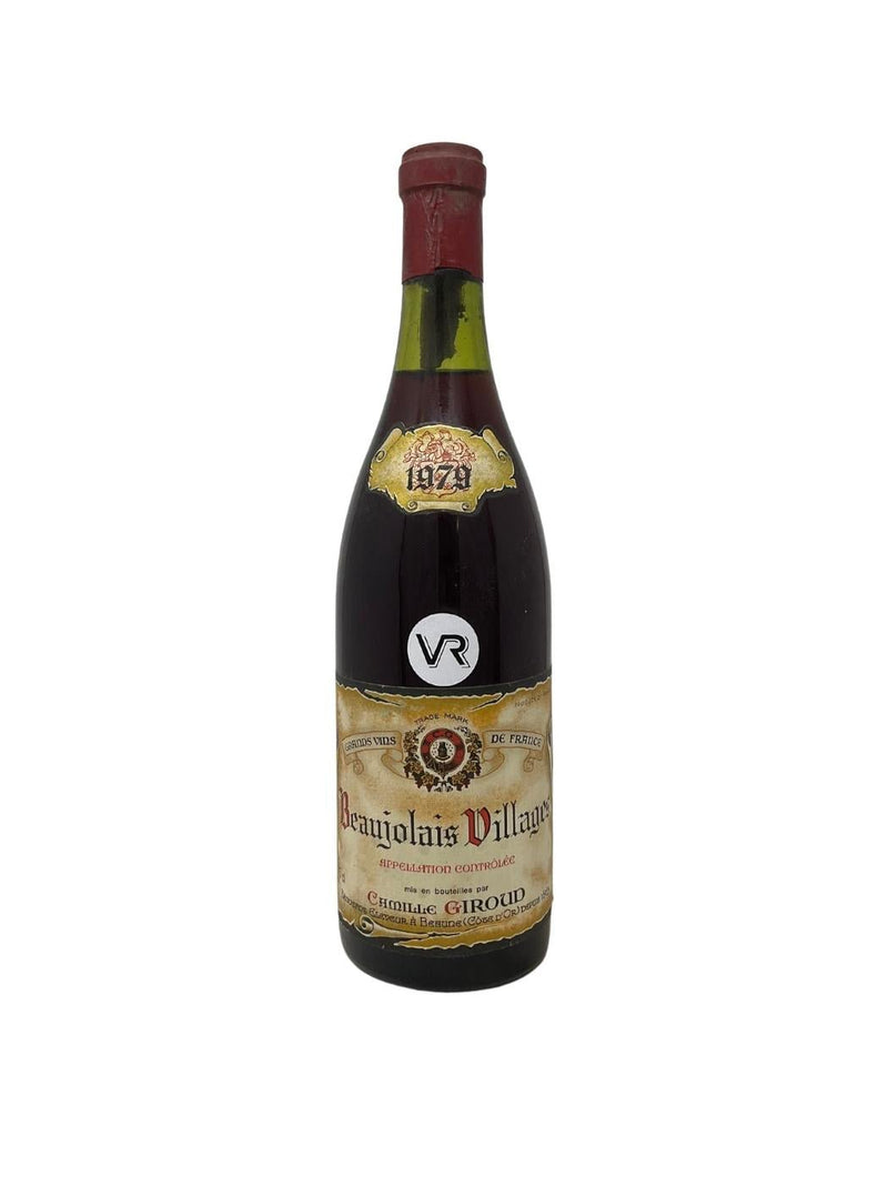 Beaujolais Villages - 1979 - Camille Giroud - Vins les plus rares