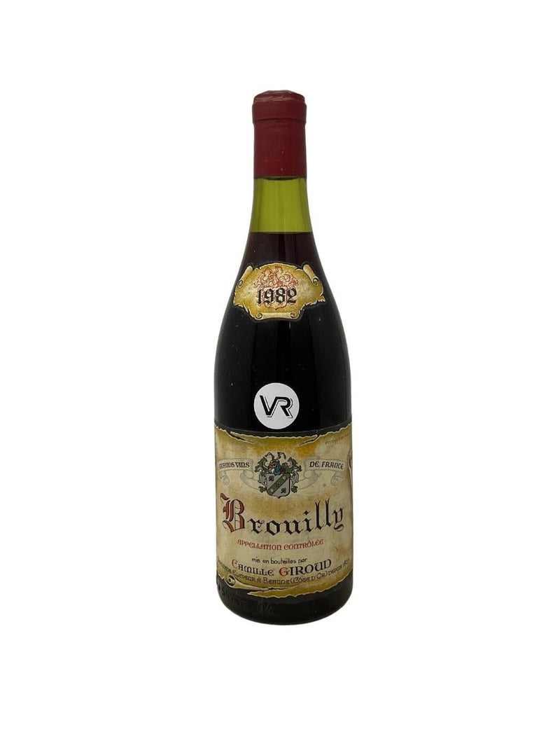 Brouilly - 1982 - Camille Giroud - Vins les plus rares