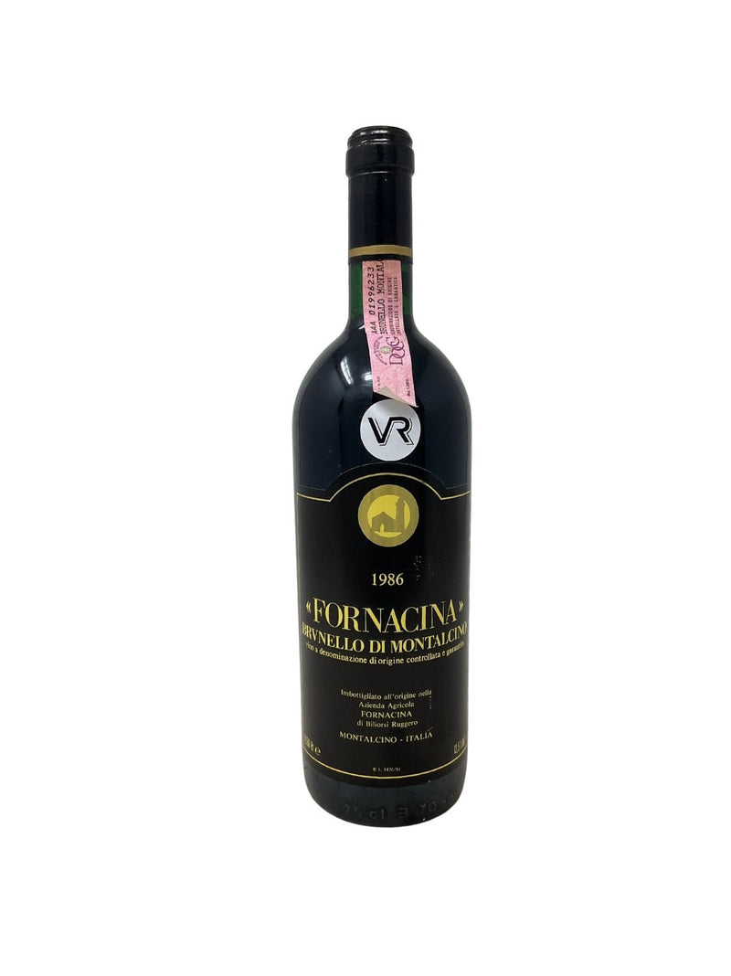 Brunello di Montalcino - 1986 - Cantina Fornacina - Vins les plus rares