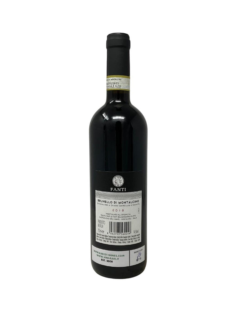 Brunello di Montalcino - 2018 - Fanti - Vins les plus rares