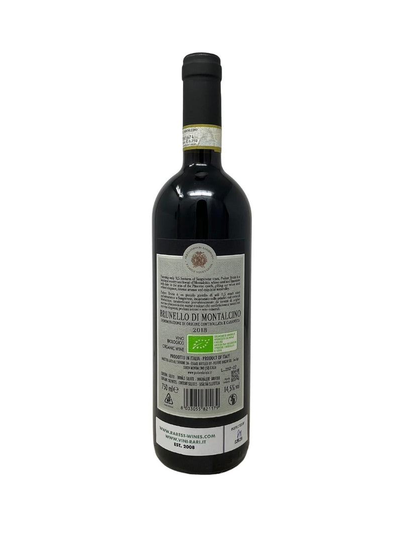 Brunello di Montalcino - 2018 - Podere Brizio - Vins les plus rares