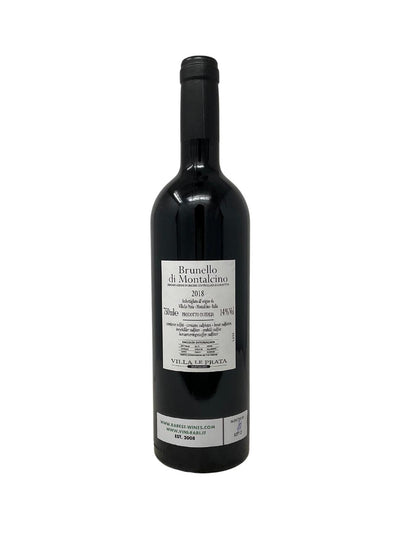 Brunello di Montalcino - 2018 - Villa Le Prata - Vins les plus rares