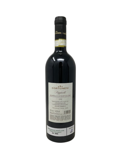 Brunello di Montalcino "Poggiarelli" - 2018 - Cortonesi - Vins les plus rares