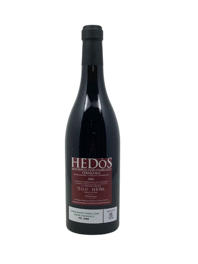 Cerasuolo Montepulciano d'Abruzzo 'Hedos' - 2006 - Cantina Tollo - Vins les plus rares