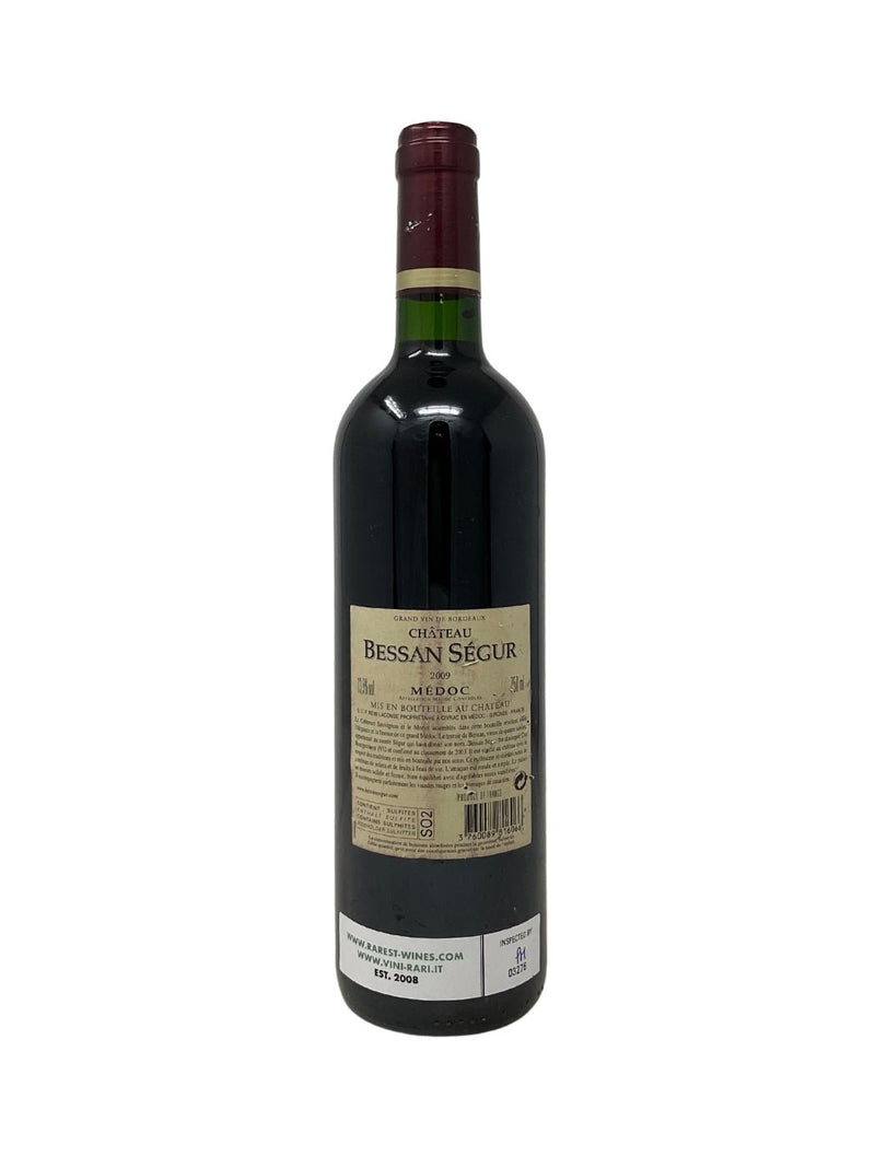 Château Bessan Ségur - 2009 - Médoc - Vins rares