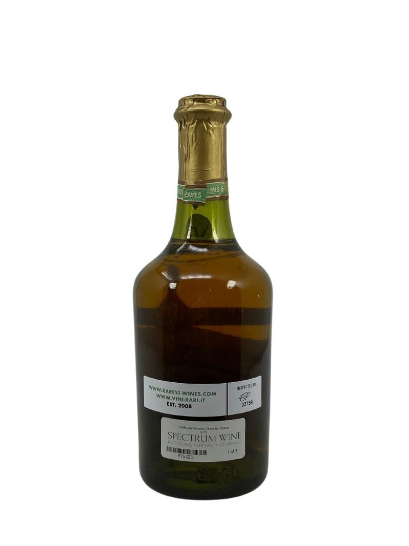 Château Chalon - 1949 - Jean Bourdy - Vins les plus rares