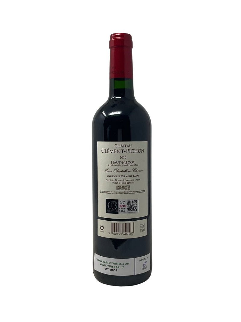 Château Clément Pichon - 2010 - Haut Médoc - Vins les plus rares