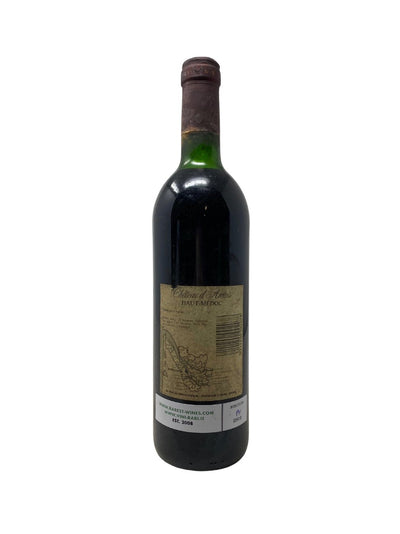 Château d'Arcins - 1985 - Haut Médoc - Vins les plus rares