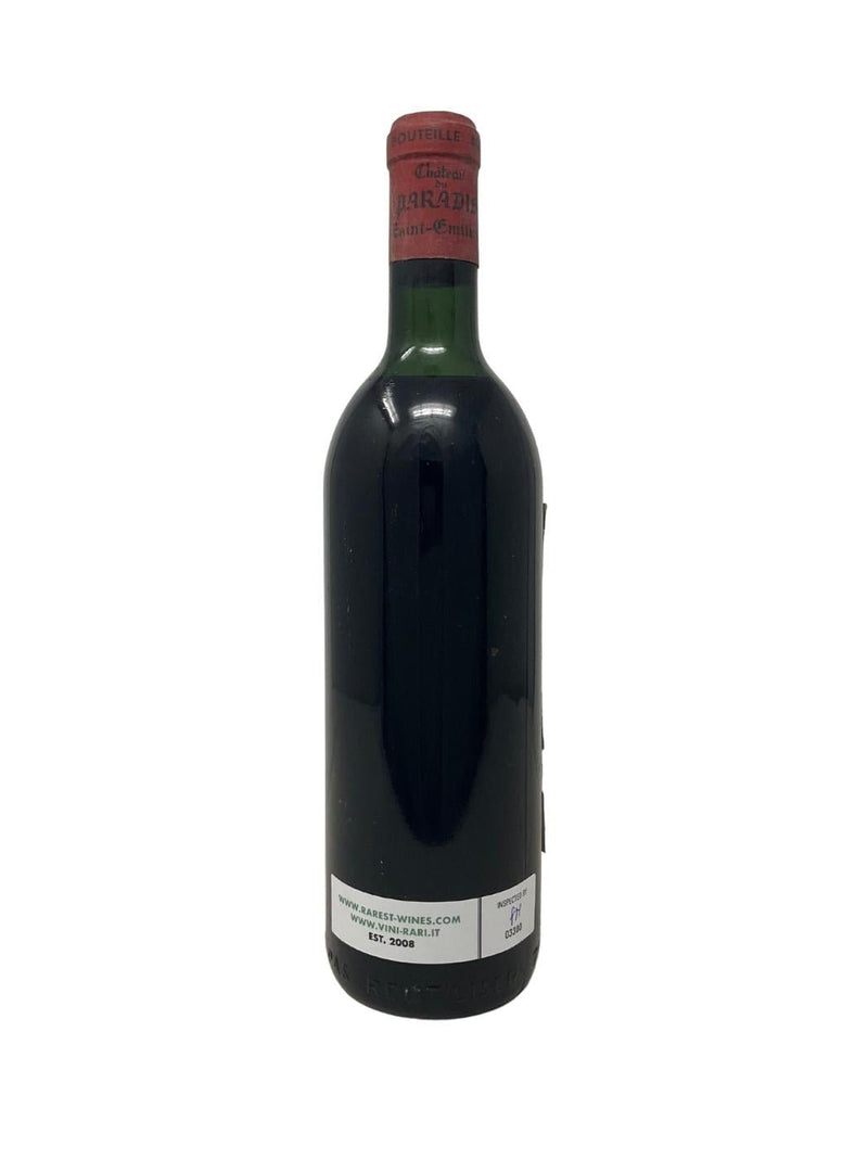 Château du Paradis - 1964 - St Emilion - Vins les plus rares