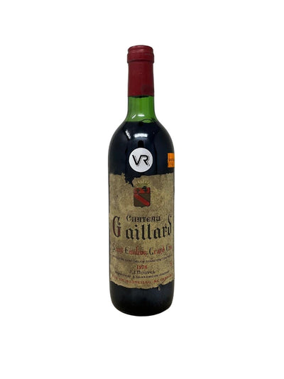 Château Gaillard - 1976 - St Emilion - Vins les plus rares