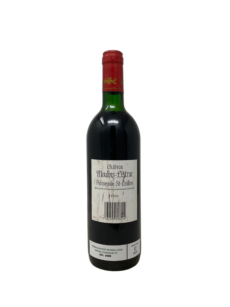 Château Moulins Listrac - 1996 - Puisseguin St Emilion - Vins rares