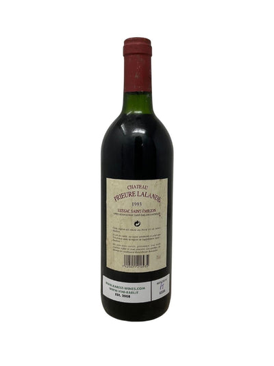 Château Prieure Lalande - 1993 - Lussac St Emilion - Vins les plus rares