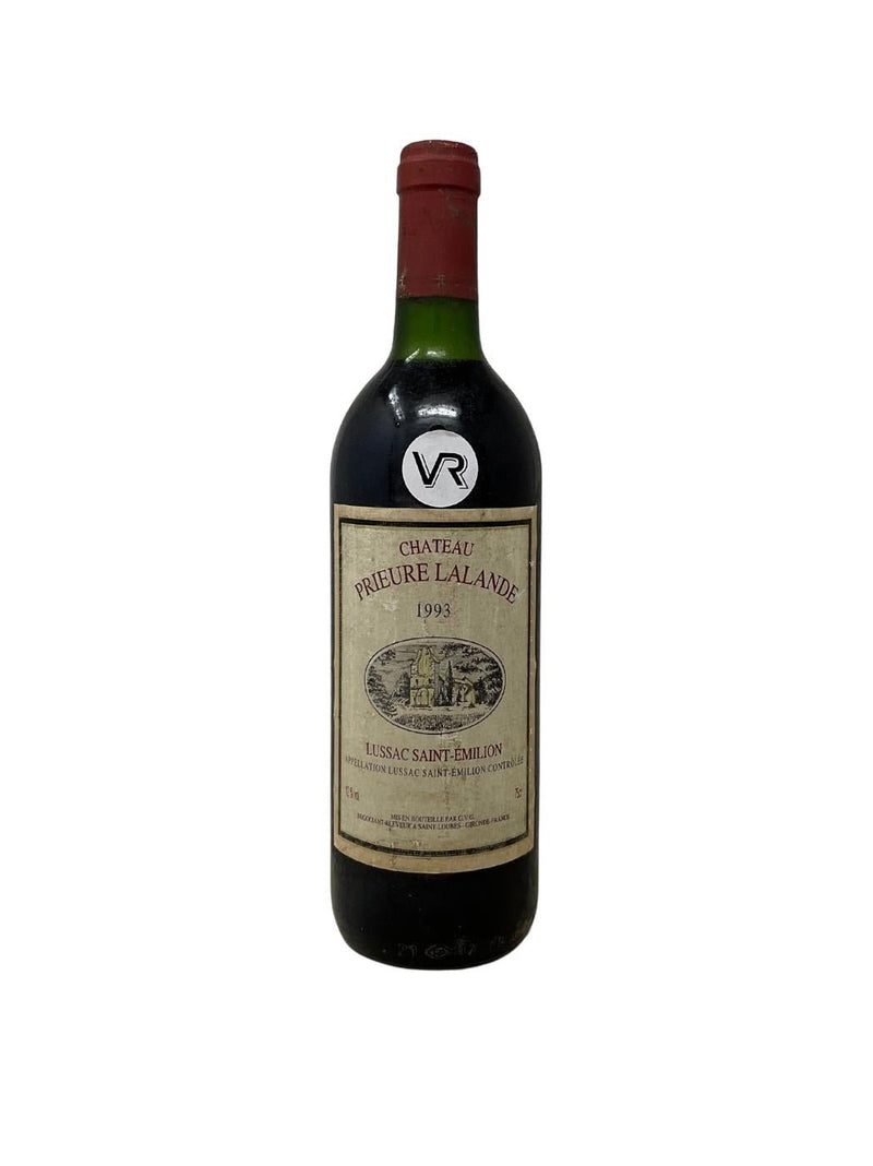 Château Prieure Lalande - 1993 - Lussac St Emilion - Vins les plus rares