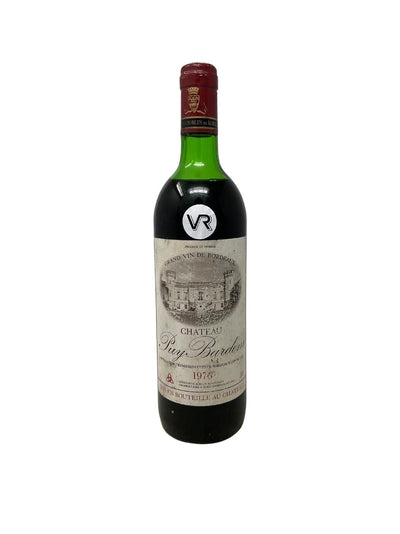 Château Puy Bardens - 1976 - Côtes de Bordeaux - Vins les plus rares