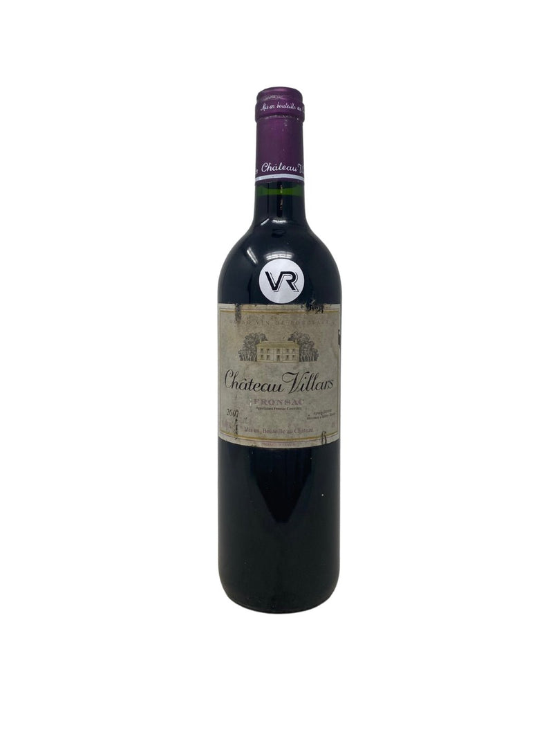 Château Villars - 2001 - Fronsac - Vins les plus rares