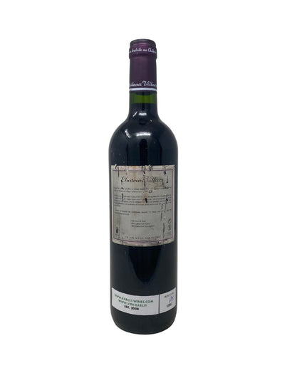 Château Villars - 2005 - Fronsac - Vins les plus rares