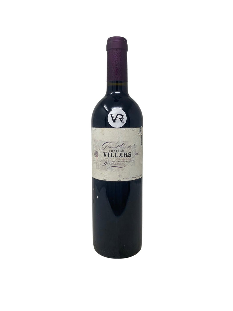 Château Villars - 2011 - Fronsac - Vins les plus rares