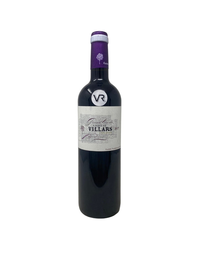 Château Villars - 2017 - Fronsac - Vins les plus rares