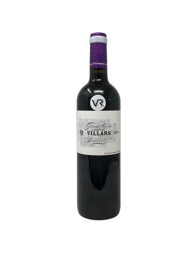 Château Villars - 2018 - Fronsac - Vins les plus rares