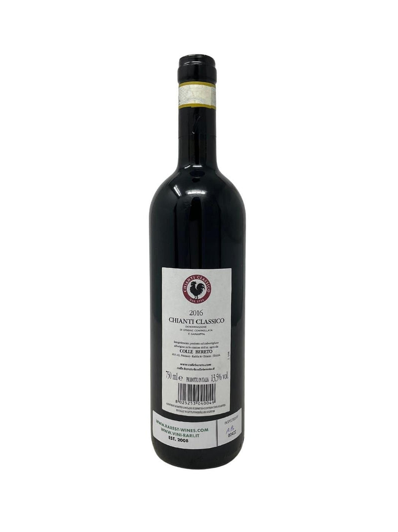 Chianti Classico - 2016 - Colle Bereto - Vins les plus rares