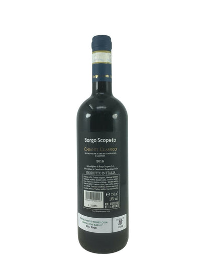 Chianti Classico - 2018 - Borgo Scopeto - Vins les plus rares