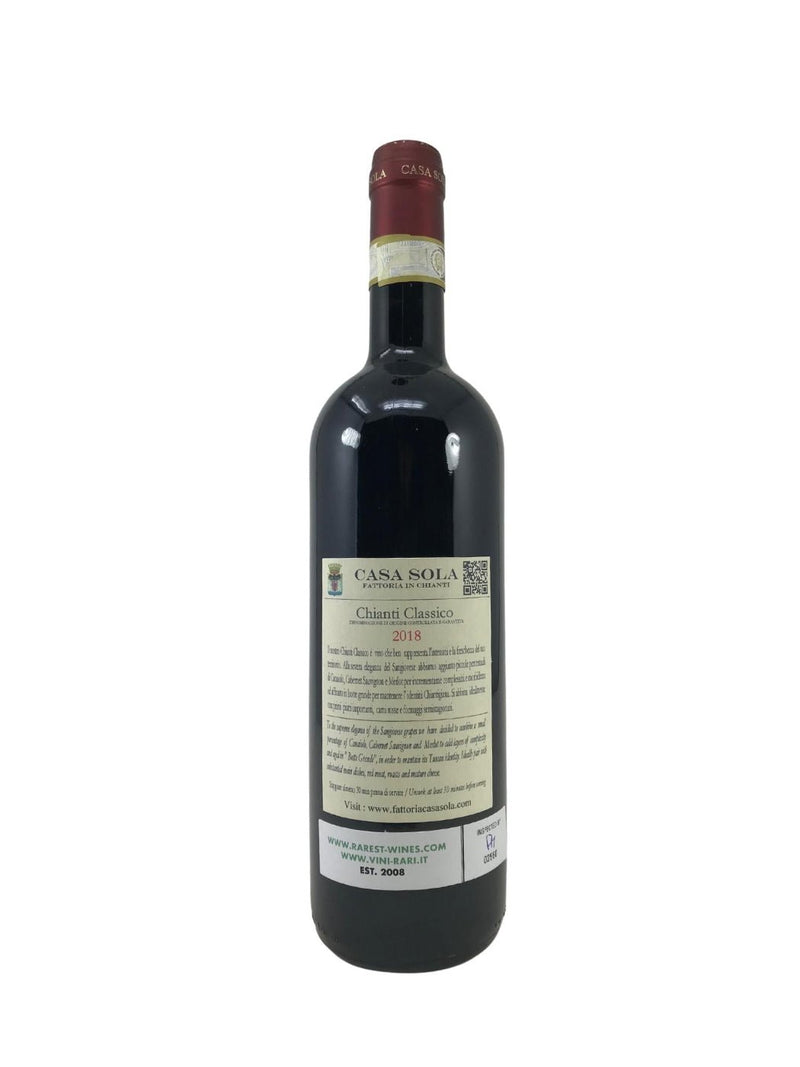 Chianti Classico - 2018 - Casa Sola - Vins les plus rares