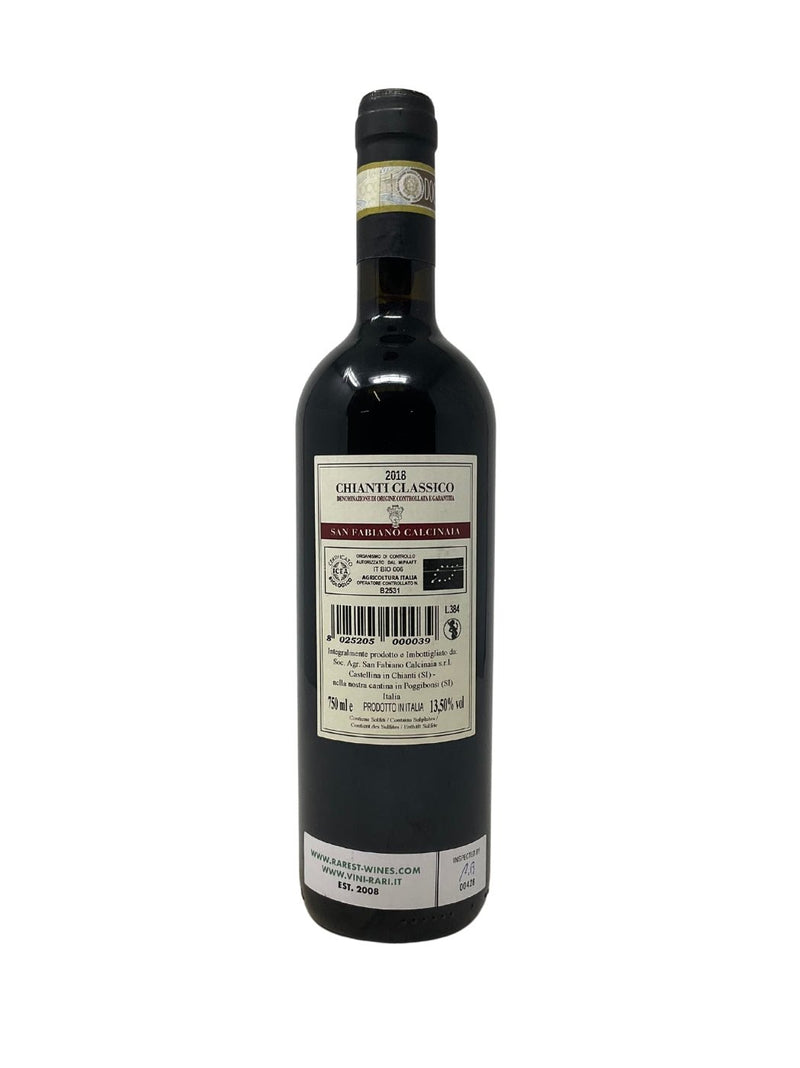 Chianti Classico - 2018 - San Fabiano Calcinaia - Vins les plus rares