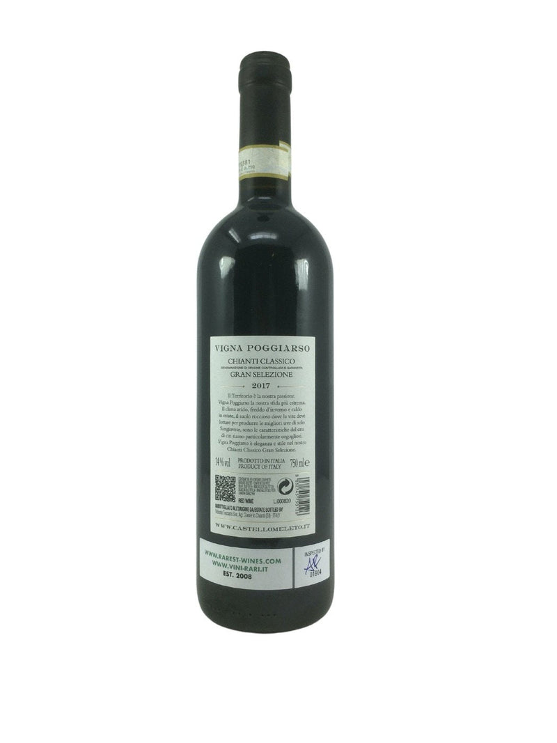 Chianti Classico Gran Selezione "Poggiarso" - 2017 - Castello di Meleto - Rarest Wines