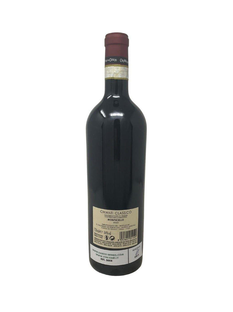 Chianti Classico "Monticello" - 2020 - Colombaio di Cencio - Vins les plus rares