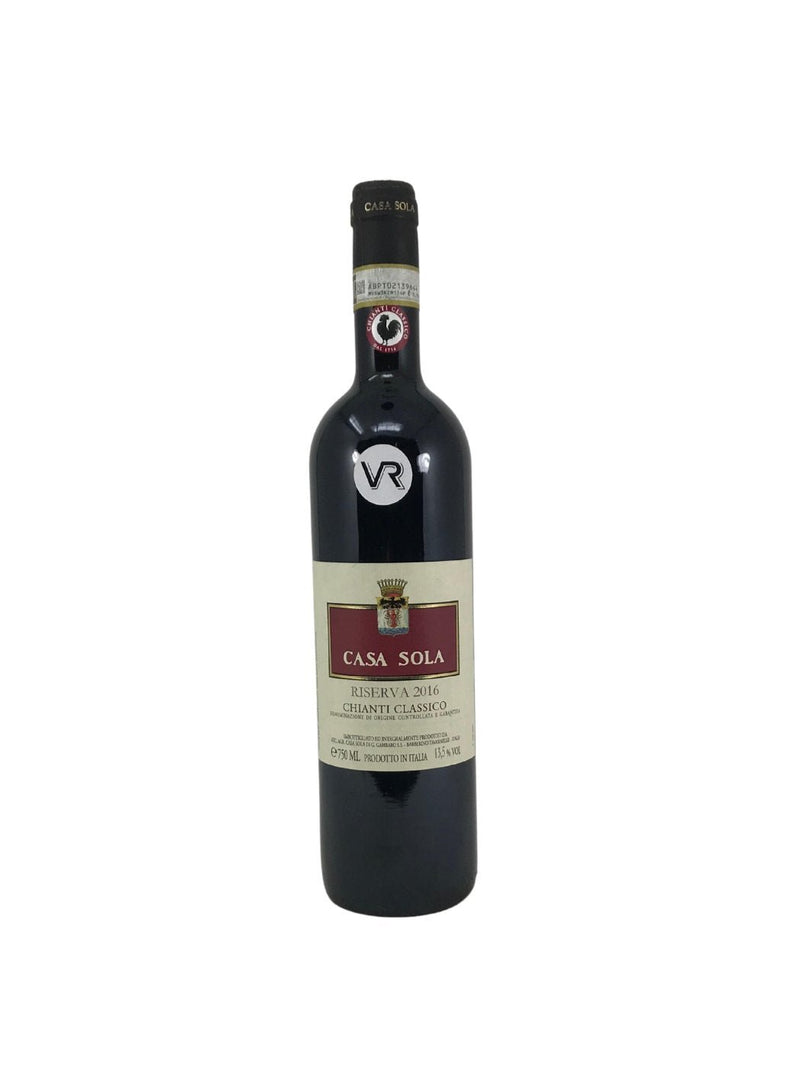 Chianti Classico Riserva - 2016 - Casa Sola - Vins les plus rares