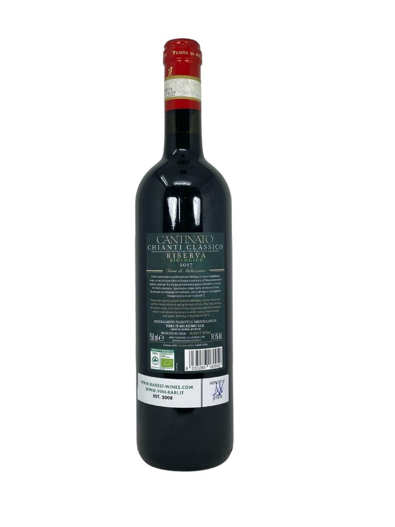 Chianti Classico Riserva "Cantinato" - 2017 - Terre di Melazzano - Vins les plus rares