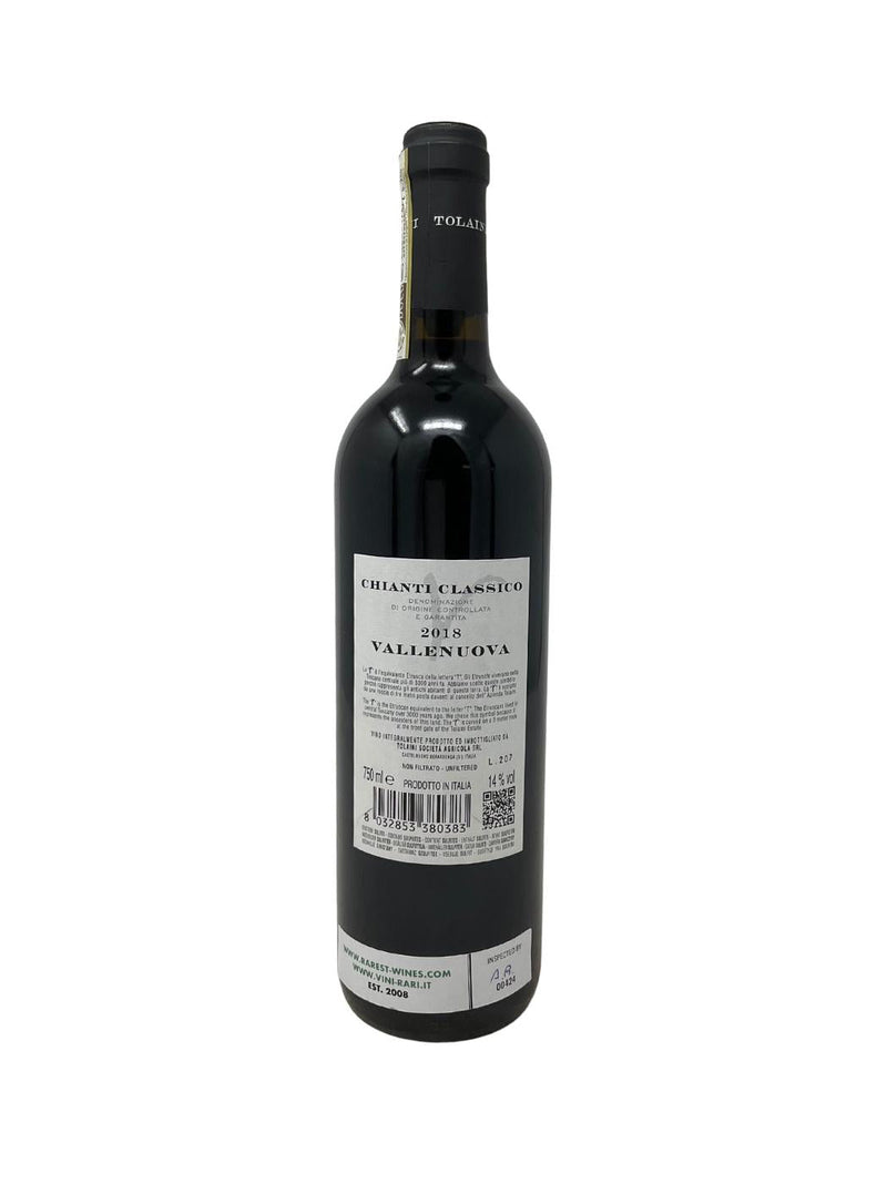 Chianti Classico "Vallenuova" - 2018 - Tolaini - Vins les plus rares