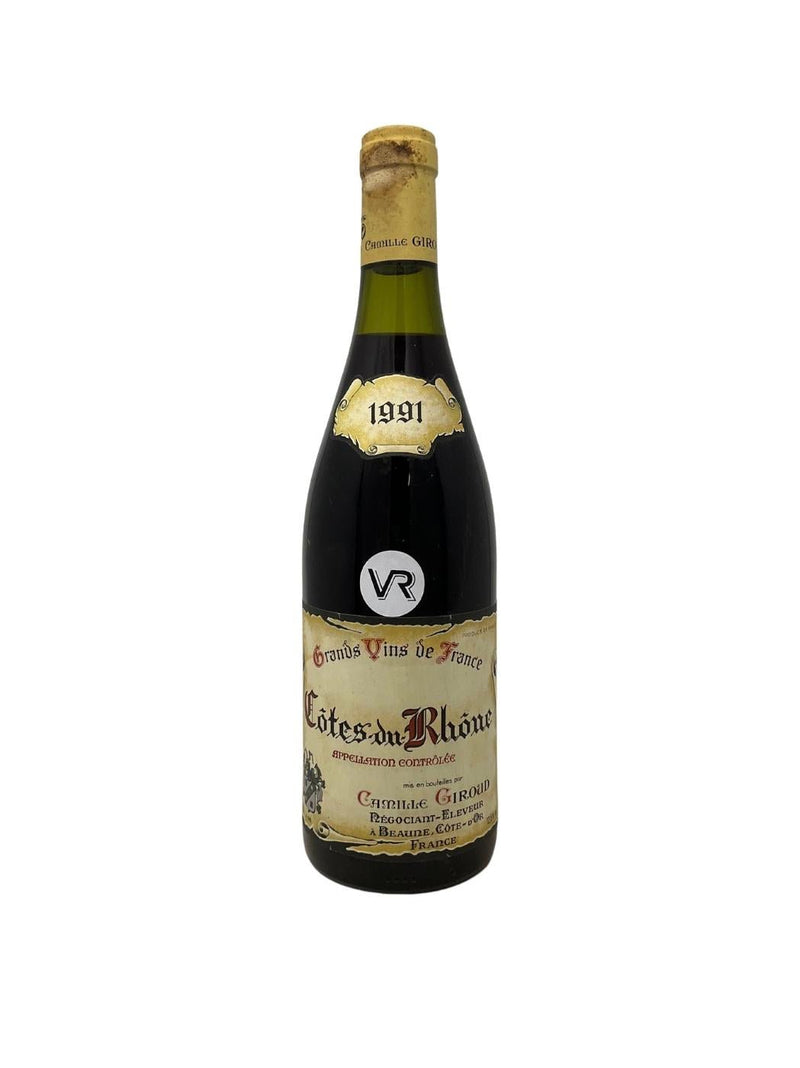 Côtes du Rhône - 1991 - Camille Giroud - Vins les plus rares