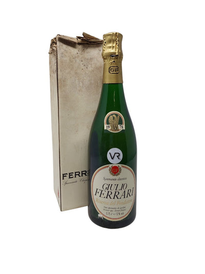 Cuvée Giulio Ferrari "Riserva del Fondatore" - 1978 - Ferrari - Vins les plus rares