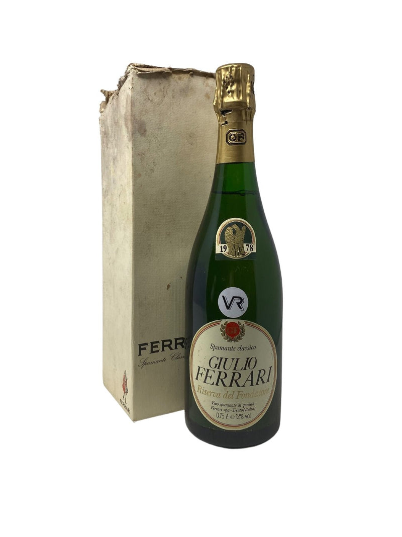 Cuvée Giulio Ferrari "Riserva del Fondatore" - 1978 - Ferrari - Vins les plus rares