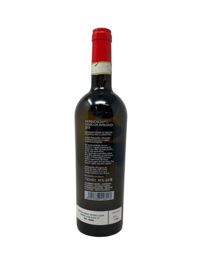 Fiano di Avellino "Pietracalda" - 2015 - Feudi di San Gregorio - Vins les plus rares