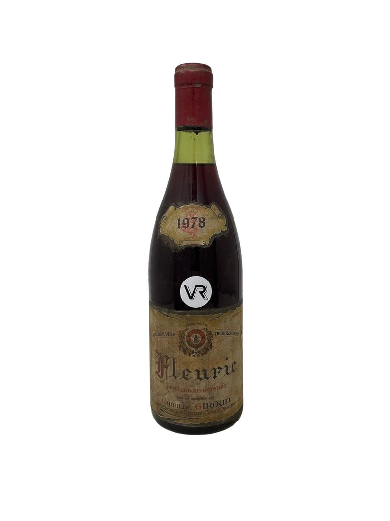 Fleurie - 1978 - Camille Giroud - Vins les plus rares