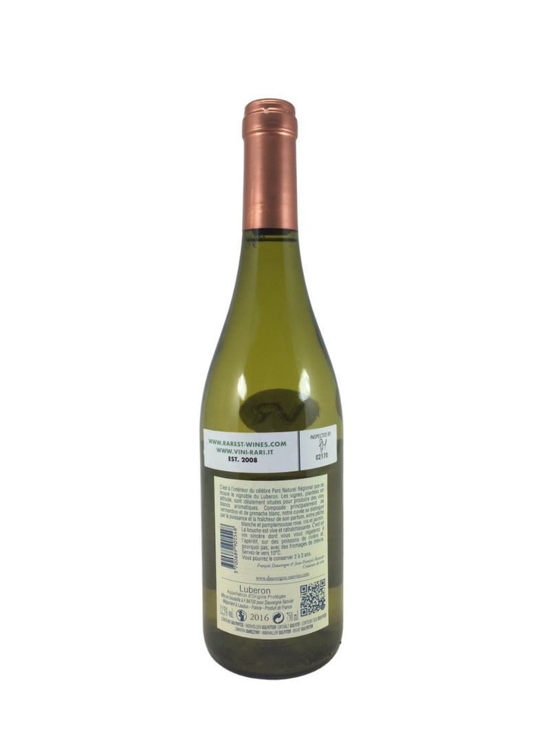 Luberon Blanc "Vin Gourand" - 2016 - Dauvergne Ranvier - Vins rares