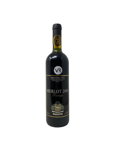 Merlot Prestige - 2001 - Vinakoper - Vins les plus rares