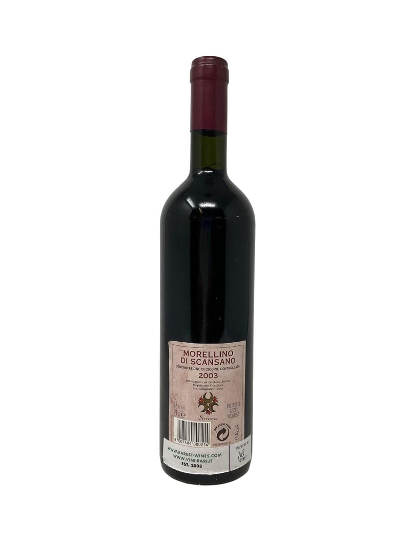 Morellino di Scansano - 2003 - Strozzi - Vins les plus rares