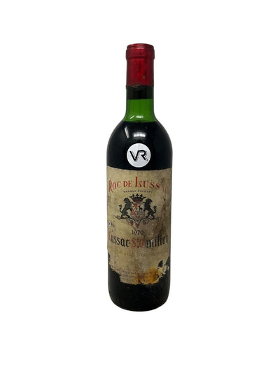 Roc de Lussac - 1970 - Lussac St Emilion - Vins les plus rares