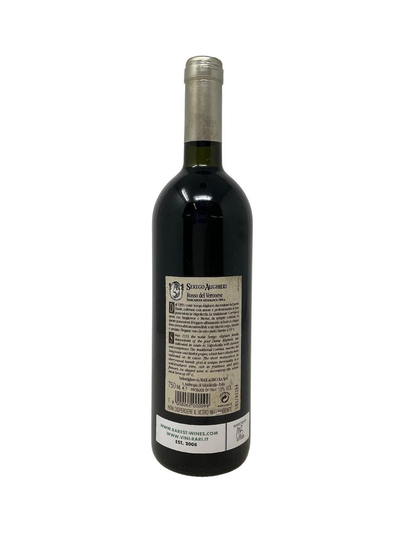 "Serego Alighieri" Rosso del Veronese - 2001 - Masi - Vins les plus rares