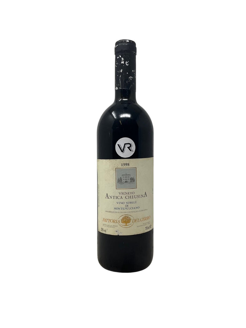 Vino Nobile di Montepulciano "Vigneto Anrica Chiusina" - 1998 - Fattoria del Cerro - Vins rares